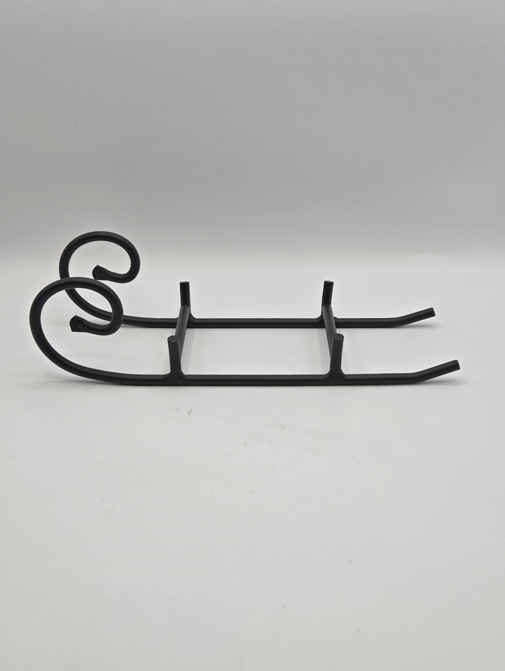 Longaberger Holiday Sleigh Basket Wrought Iron Runners